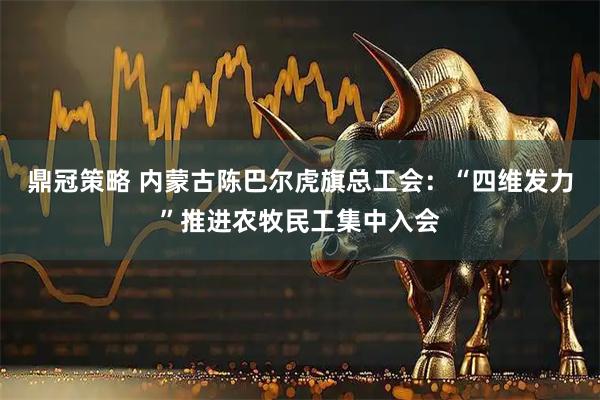 鼎冠策略 内蒙古陈巴尔虎旗总工会：“四维发力”推进农牧民工集中入会